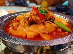 新疆沙湾大盘鸡-品回味清真西北楼(宁波首店)