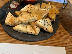 泰式芝麻煎豆腐-甜阿姨·天台花园私房菜(万松园店)
