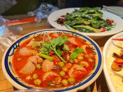 冒肥肠-麻辣总动员·川派海鲜·现炒浇头面·自贡菜(五彩城店)