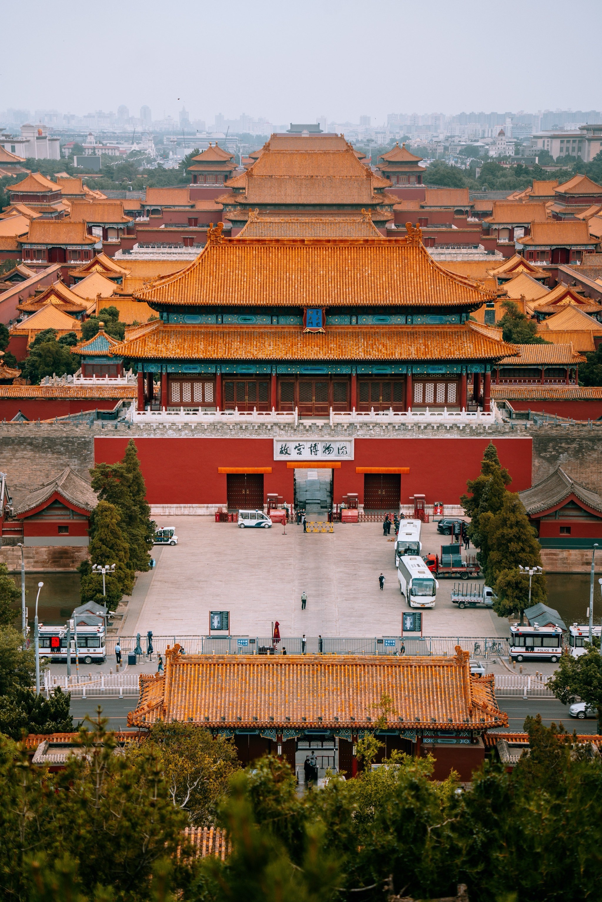 故宫全景|景山公园秋色落日真的绝了