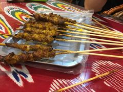 烤羊肉串-新疆阿卜杜拉烧烤餐厅(四方坪店)