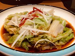 白灼生菜-蒙古人烤羊大师·绿野餐厅(工农大路店)