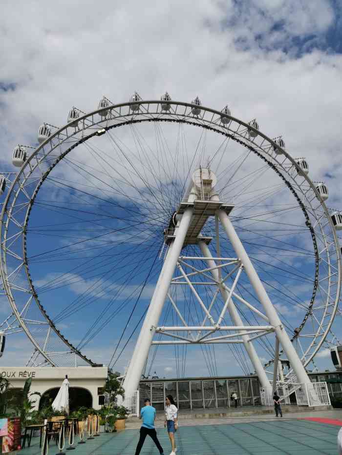 大悦城屋顶摩天轮-"一起坐摩天轮的恋人最终会以分手告终但在.