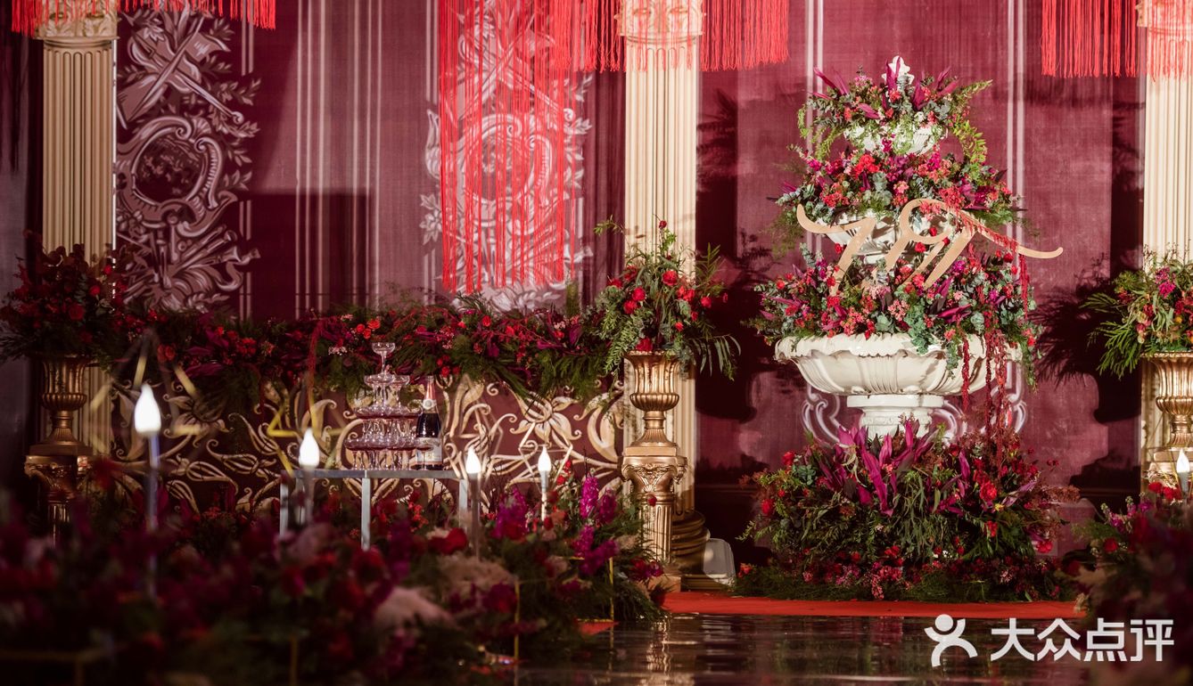 美轮美奂的婚礼现场💒