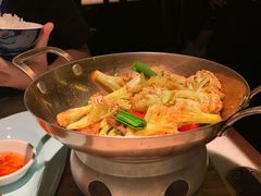 香锅花菜-绿茶餐厅(深南广场万科店)