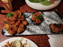 雪花糖醋里脊-绿茶餐厅(华联万柳店)