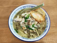 雪菜黑鱼片汤面-圳兴面王·拌川·特色炒面(南山保利剧院店)