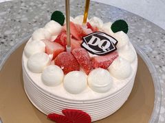 草莓芝士冰淇淋蛋糕-DQ·蛋糕·冰淇淋(绿宝店)