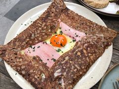 巴黎火腿鸡蛋芝士蘑菇可丽饼-RAC BAR(安福路店)