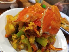 咸蛋黄炒蟹-夹夹大·蟹蟹大排档(财富又一城店)