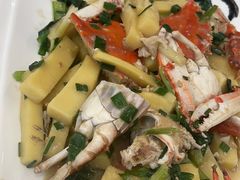 蟹炒年糕-温州炎亭海鲜阁(万塘路店)