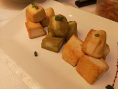 自磨盐煎豆腐-天瑞轩·粤菜餐厅