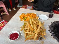 炸蔬菜-平山城鑫烧烤(建国楼店)