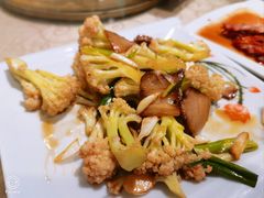 腊味炒菜花-宏记广东客家菜(丰汇店)