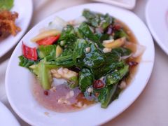 蚝油菜胆-真浪花园海鲜餐馆