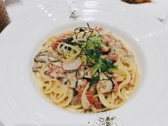 奶油培根意面-Barbe a papa亲子餐厅(杨浦店)