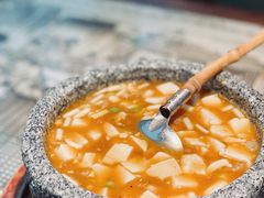 石锅鸡汤豆腐-绿茶餐厅(青岛城阳万象汇店)
