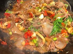 小炒黄牛肉-小隐人家(乐松店)