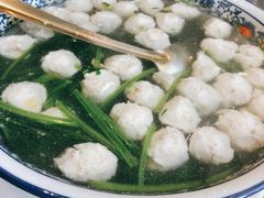 菠菜鱼丸汤-渔家颂歌渔家味道(青石路店)