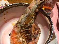 黑胡椒煎阿根廷大红虾-甜阿姨·天台花园私房菜(万松园店)