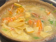 干贝膏蟹鲜虾粥-皮蛋弟砂锅店(总店)