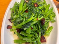 炝炒空心菜-永乐饭店