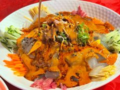 鸡丝五彩拉皮-正阳门饭庄·烤鸭·北京菜(万丰路七里庄店)