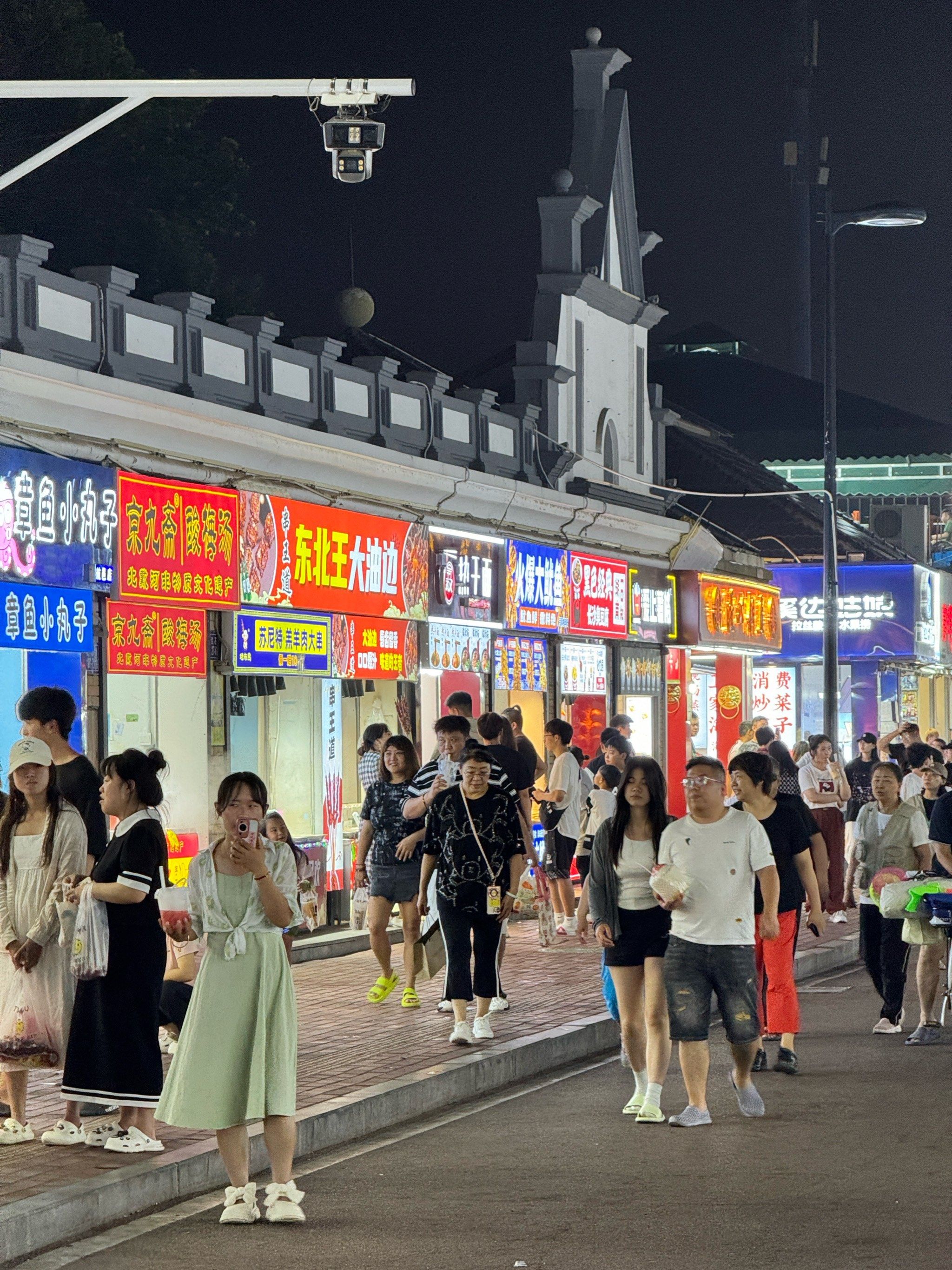 99爆!北戴河刘庄夜市,你不能错过的打卡地6015