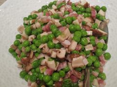甜豆咸肉香菇-壹品宴掦·淮扬菜(新牌坊店)