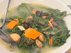 上汤浸桑叶-九记路边鸡(滨江路店)