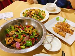 干锅紫苏大肠-吉莲利苑海鲜酒家(珠海拱北29年老字号店)