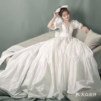 乌鲁木齐试纱 维多利亚宫廷风的缎面主纱