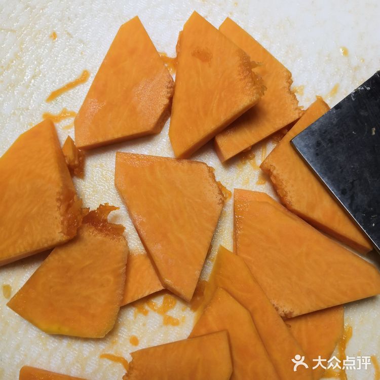 没有咸蛋黄的素炒南瓜也是美味