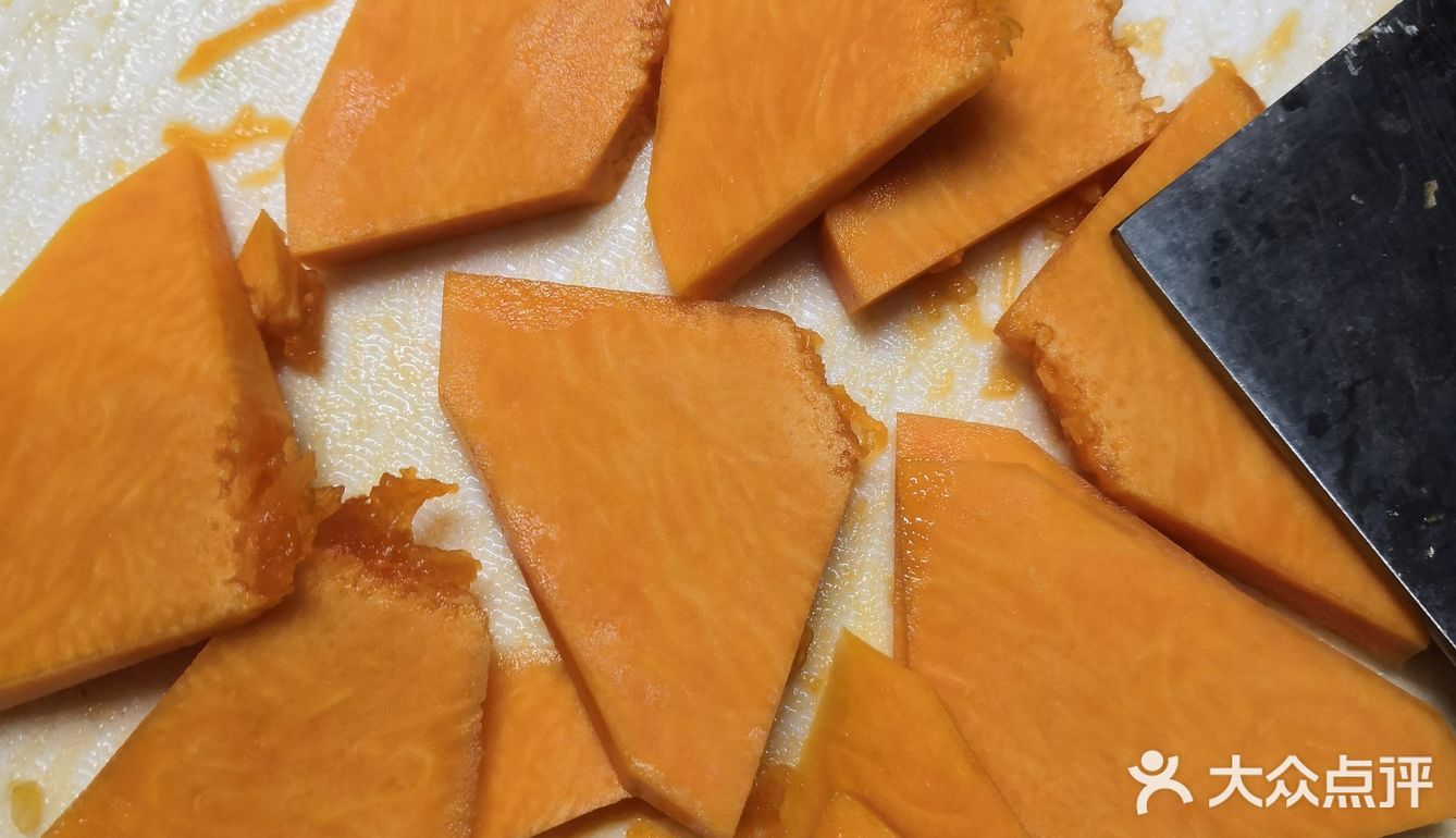 没有咸蛋黄的素炒南瓜也是美味