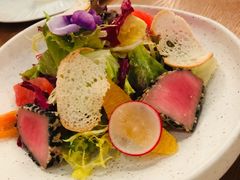 轻煎芝麻金枪鱼柚子沙律-FUTURE BAR(岭南天地店)