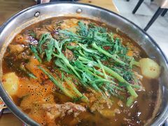 土豆脊骨锅（大）-故乡家韩国料理(丹东街店)