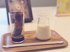 黑砖拿铁-dotcom coffee古点咖啡(致真大厦店)