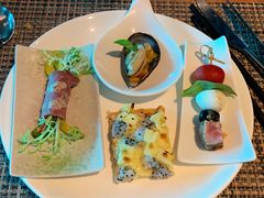 披萨-海棠湾洲际-涛·海底餐厅·美人鱼·自助餐·海底隧道