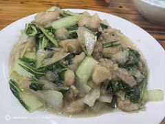 芋头炒青菜-无招牌