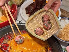 -热火朝天鲜切牛肉火锅(南强街巷店)