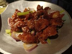 蒜香蜜汁排骨-绿茶餐厅(同成街华联店)