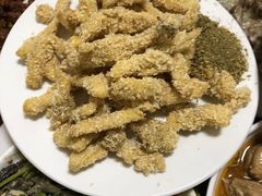 椒盐板筋-老七饭馆(光荣道总店)