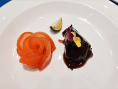 文火牛小排配红酒雪梨-麟1929(外滩店)