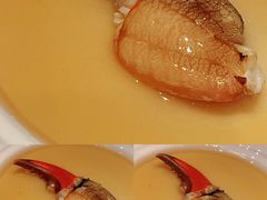 鱼汤蛋白蒸蟹钳-8餐厅(新葡京酒店)