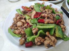 干煸鱿鱼-满口香饭店