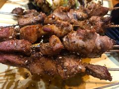 烤羊肉串-老姑砂锅·烧烤天津菜(体北道店)