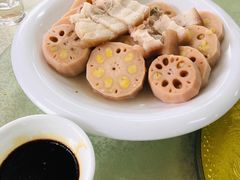 莲藕花肉-辉记虾塘海鲜农庄