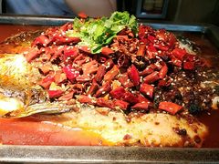 草鱼-探鱼·鲜青椒爽麻烤鱼(北京路天河城店)