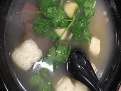 贡丸粉红汤-小杨生煎(成山巴黎春天店)