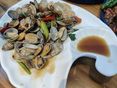 辣炒花蛤-食鸡公社辣子鸡·潍坊菜·烧烤